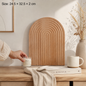 Wooden Serving Board & Charcuterie Tray for Kitchen Counter Decor and Hosting