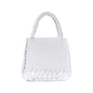 Clear Glass Handbag Purse Vase for Flowers, Vanity Decor & Table Centerpiece