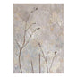 Neutral Beige Botanical Canvas Wall Art for Living Room, Bedroom & Entryway
