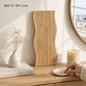 Wooden Serving Board & Charcuterie Tray for Kitchen Counter Decor and Hosting
